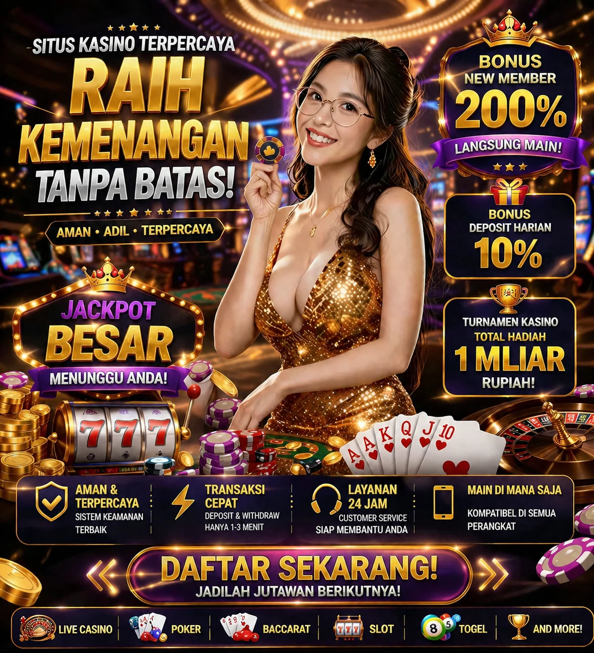 Roleta e blackjack 58game